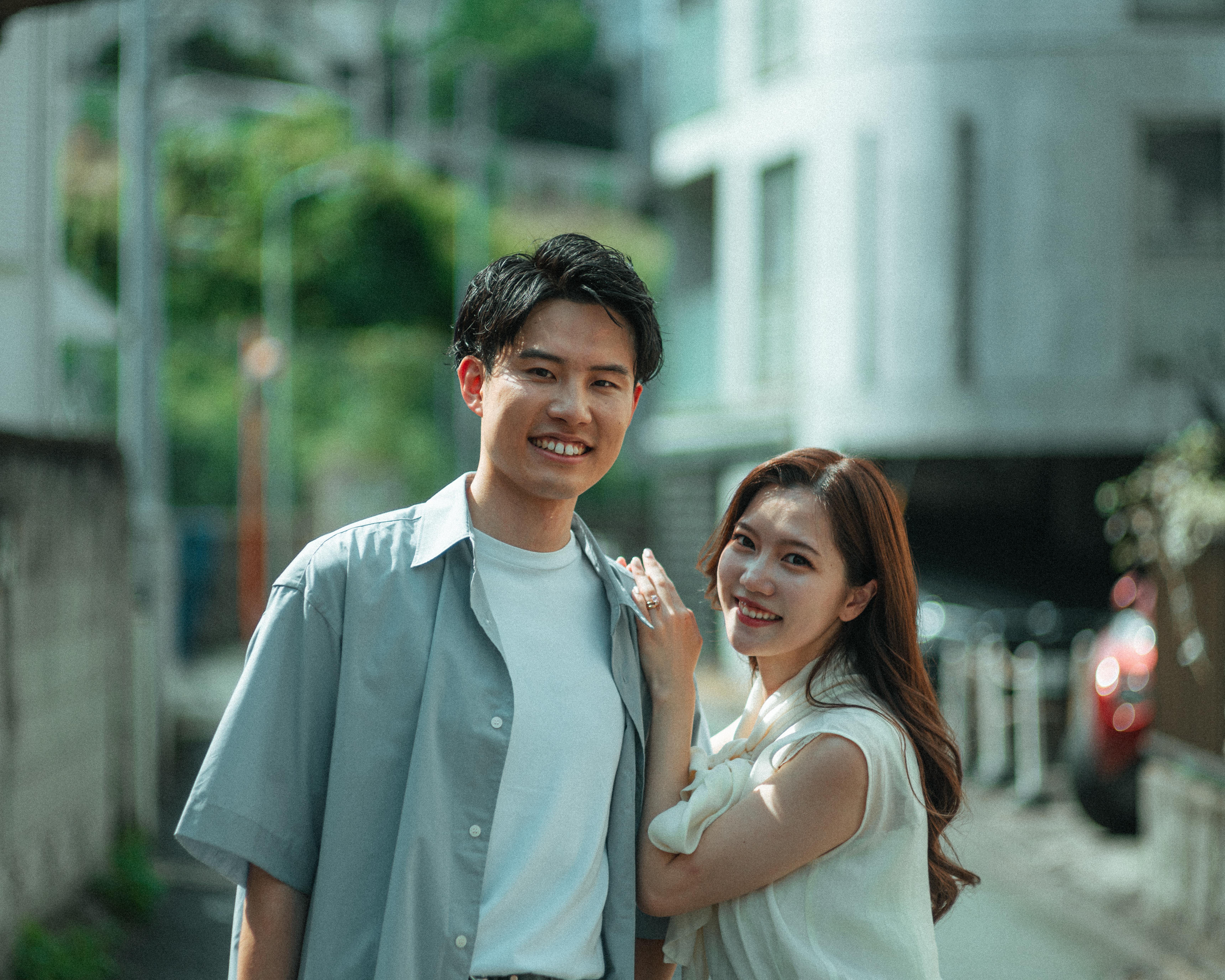 Iさん夫婦の写真